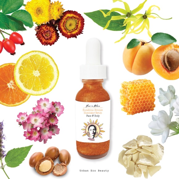 Sunshine Bronze Illuminator Serum for Face and Body / Quartz Shimmer Glow - Picture 5 of 14